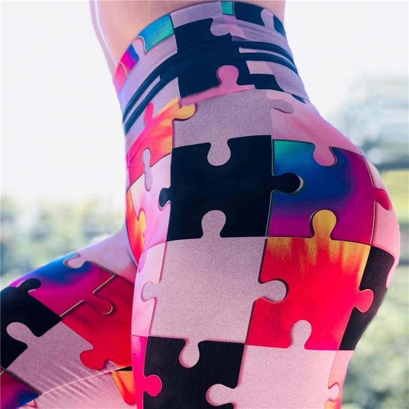 Buy Yoga Pants Nessaj Fitness Printed 