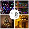 50 Pcs Gutter Clip-on Light Hooks Outdoor Holiday Lights Hanger Gutter Clips Roof Hooks Christmas Light Hooks
