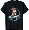 Certified Pants Whisperer Chicken Rooster Fart Joke Farmer T-Shirt
