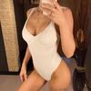 Sexy vysoký střih dámské plavky s žebrovanými kosticemi jednodílné plavky Dámské plavky plavky dámské body