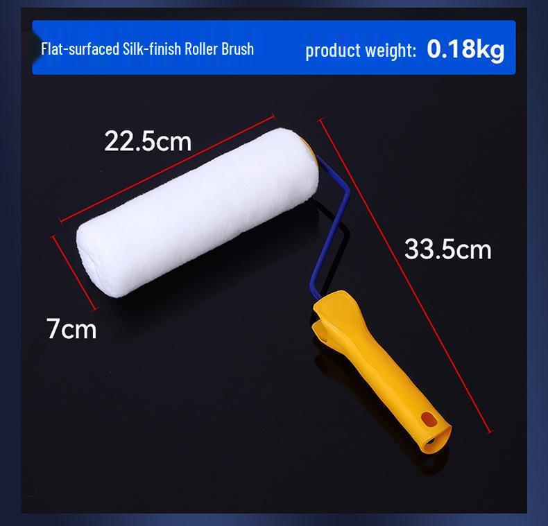 9-Inch Multi-Spec Paint Roller Brush for Home Decoration, Wall Latex Paint, Glue, and Engineering Projects with Long, Thick Bristles.