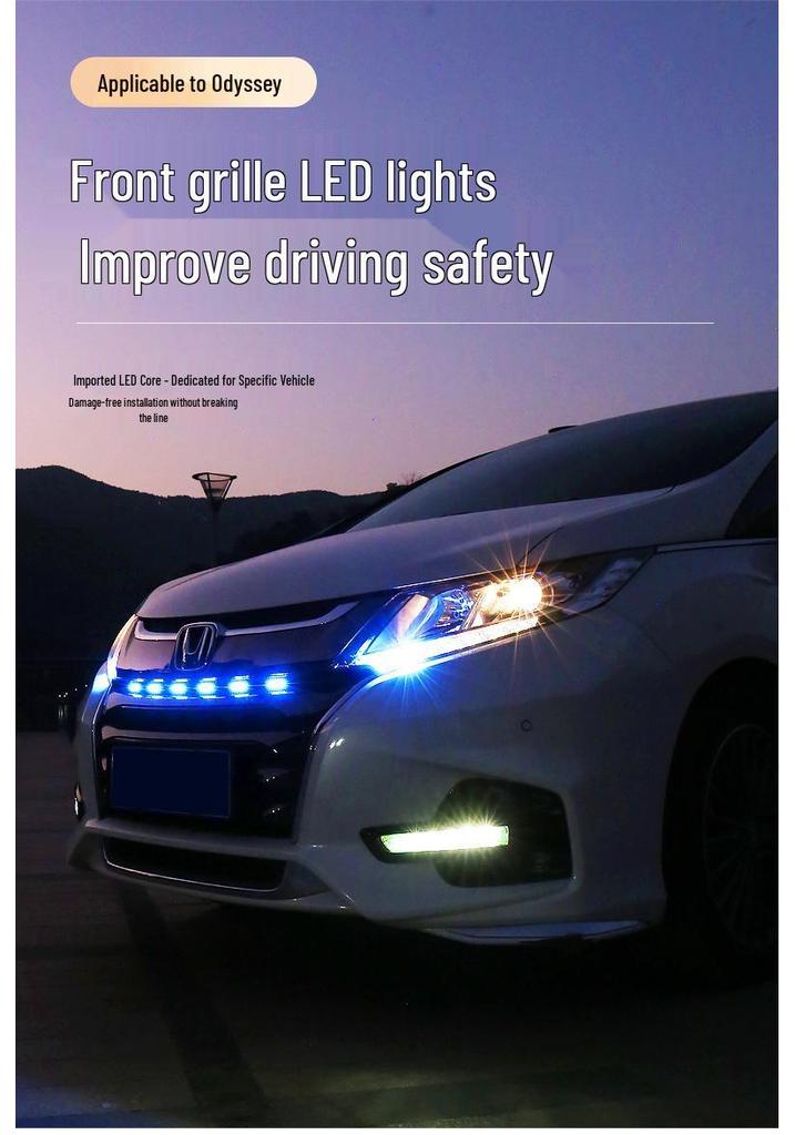 Odyssey 15-Model Front Grille & Bumper Lights for Older Models - Car Accessories by Cunzhuang