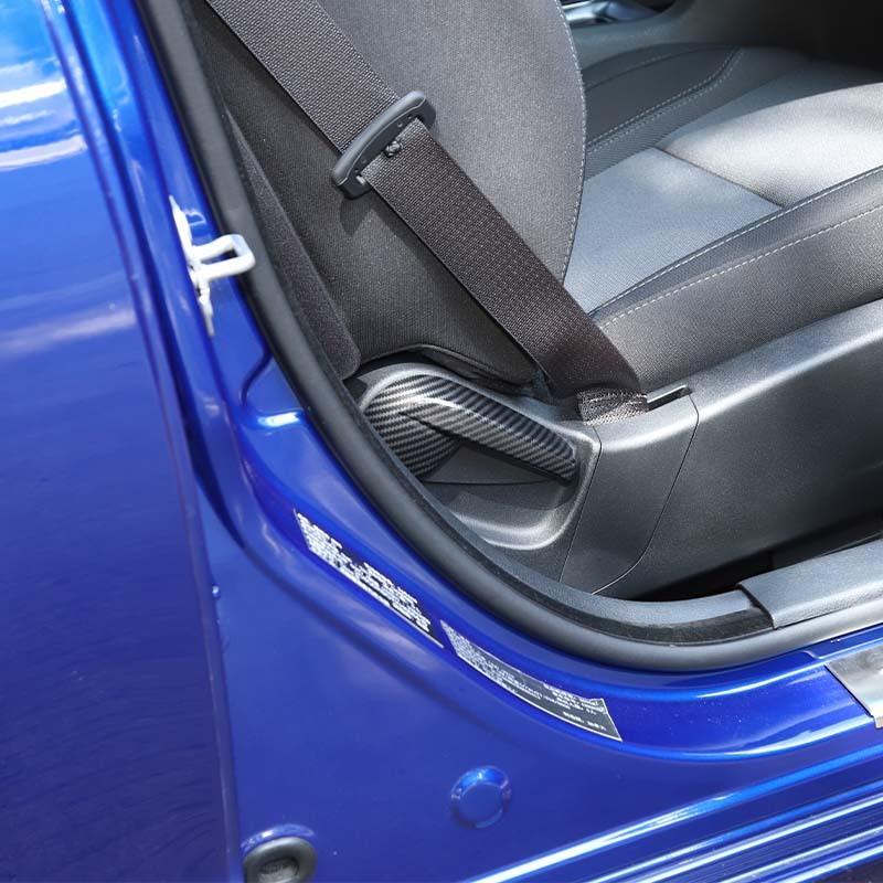Door Co-pilot Seat Adjustment Decoration Protective Cover For Dodge Charger 2011 Up  Interior Accessories