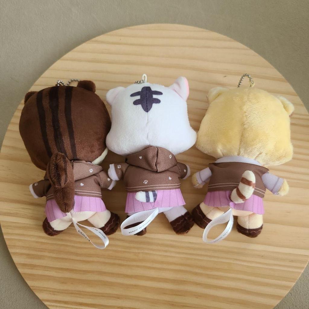 Used Kep1er stuffed keychain (Dayoung, Chaehyun, Mashiro)