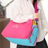 Multi-Pocket Women's Crossbody Bag – Lightweight Soft Cloth Large Capacity Sling In Vibrant Colors for Travel