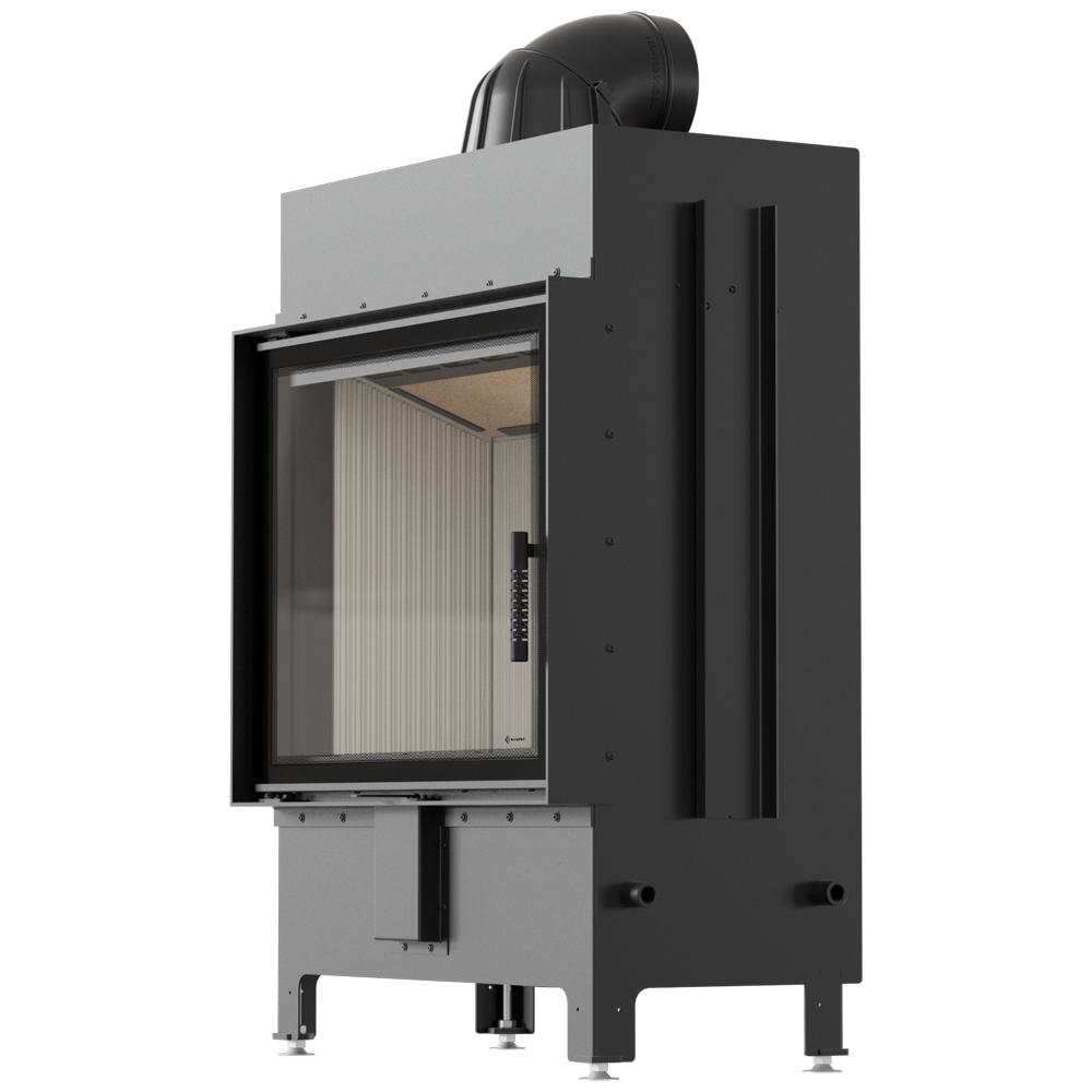 Steel Fireplace KRATKI LUCY 15 kW Ø 200