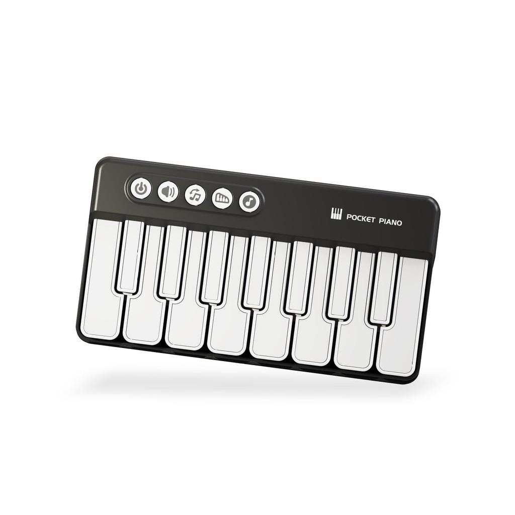 Multicolor Portable Pocket Piano Toy – Small, Multifunctional Keyboard for Kids