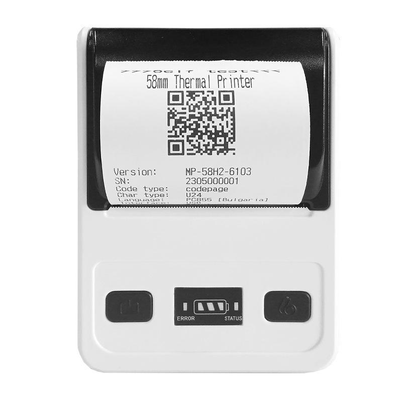 

Compact Bluetooth Thermal Printer for Home - Wireless Mobile Connectivity