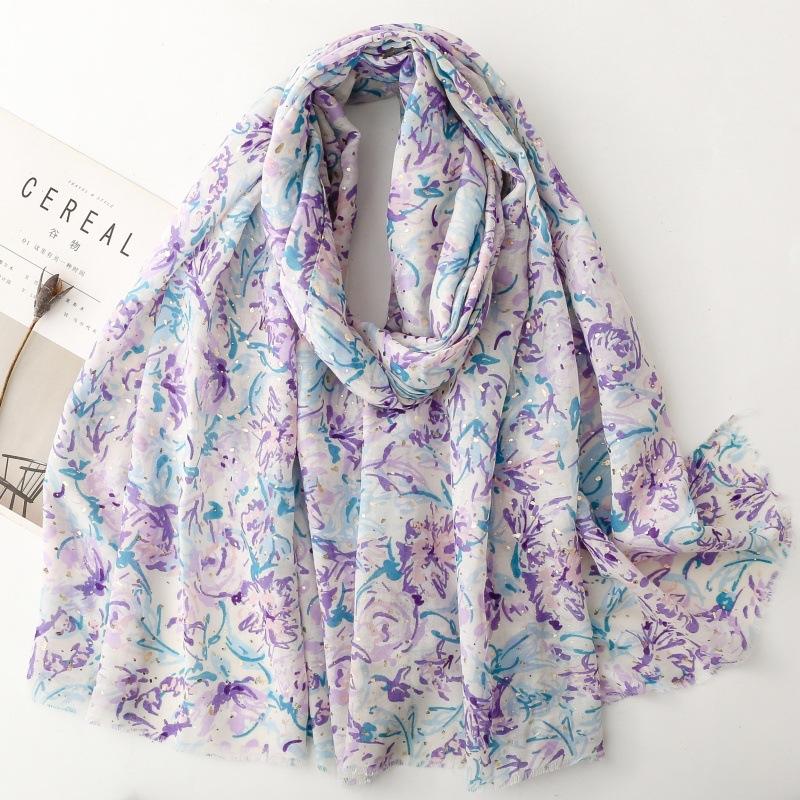 Luxury Women Viscose Scarf Ventilate Summer Beach Shawl Cotton Linen Feeling Tassel Pashmina Muslim Hijab Wrap Lady Turban