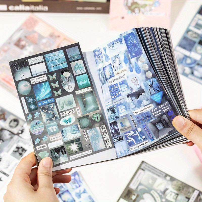 1PC Cut Film Sticker Book Mirror Tide Series Ancient Dream Nuclear Wind Element Handbook Millet Card Decoration Sticker