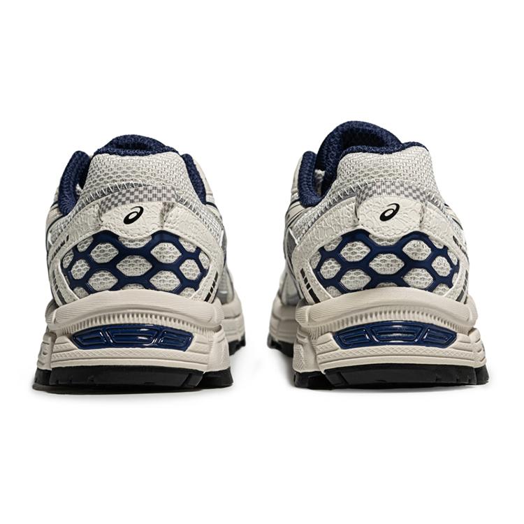 Asics Gel-Kahana 8 Fashion Versatile Durable Breathable Shock Absorbing Low-Top Running Shoes Women Sneaker White Blue 1012A978-104