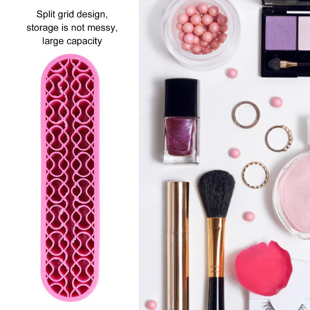 Soft Silicone Silicone Makeup Brush Holder  Storage For Tweezers And Small Beauty Gadgets