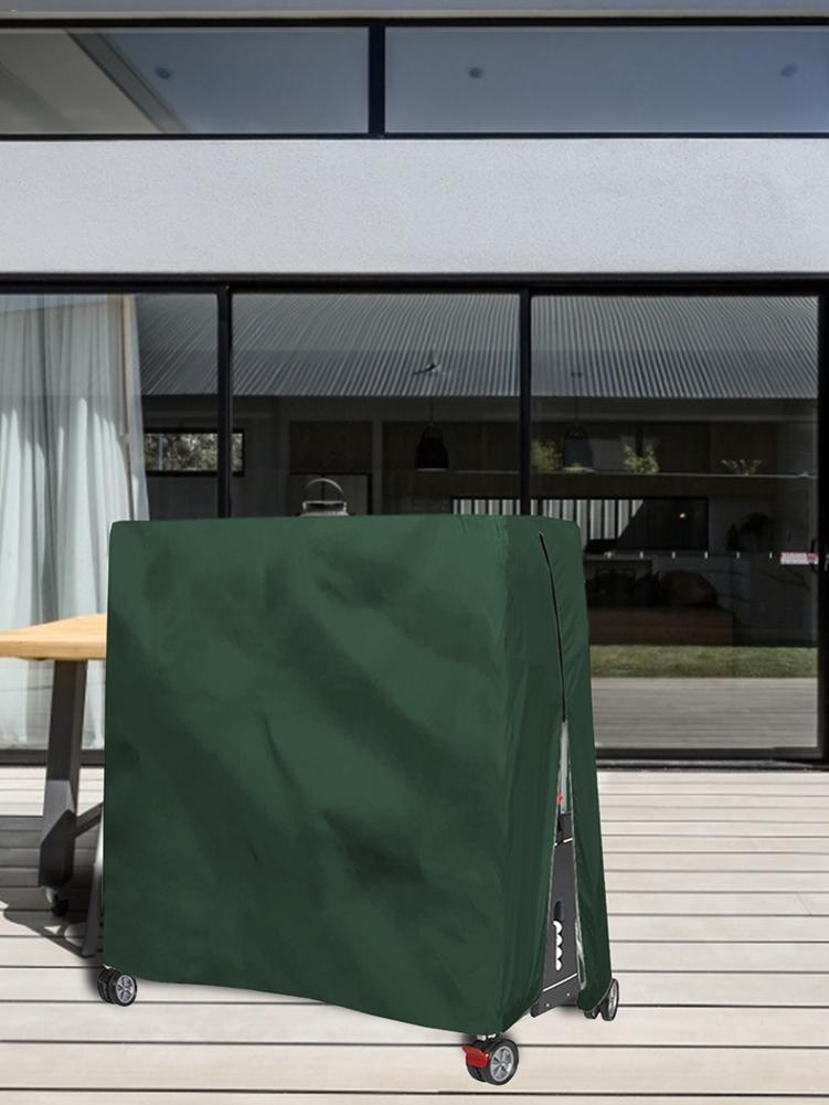 Ping-Pong Table Dust Covers Oxford Waterproof Storage Cover Outdoor Rain Wind Sun UV Resistant Tennis Table Storage Cover