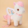 Girl Heart Angel Unicorn Doll Plush Toy Foal Doll Girl Bag Pendant Children'S Cloth