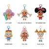 POP MART CRYBABY Vacation Mode On Series Plush Pendant [1 Piece] Pop Mart Gacha Gacha Blind Box Figure Plastic Model Premium Toy Soft Vinyl Original C