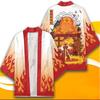 Japan cartoon comics Demon Slayer 3D Printed Cosplay Kimono Fashionable Cloak Taoist Robe Hanfu 0072