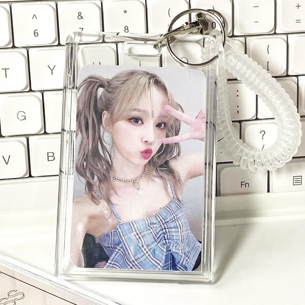 Simple Student Kids Lanyard Card Holder Slim Wallet Boys Pu Id Certificate Bus Door Credit Card Bag for Girls Zipper Coin Purses