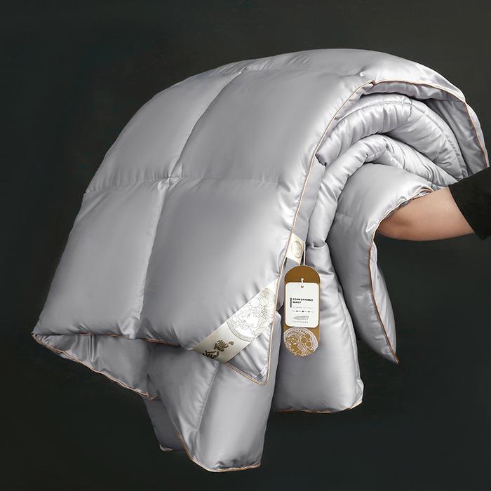2025 Microfiber & Silk Cotton Quilt - Thickened Hotel Quality, Air Conditioning Comfort