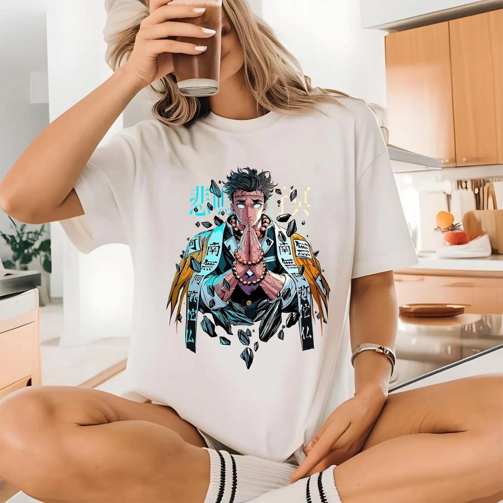 Gyomei Himejima Demon Slayer Anime Unisex T-Shirt Gift For Fans Unisex T-Shirt XL