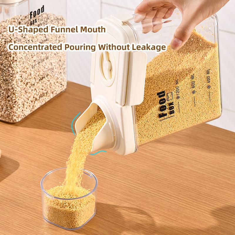 Household Pet Grain Storage Tank, Large Capacity Kitchen Grain Storage Tank, Pet Food Storage Tank, Double Sealed Moisture-Proof