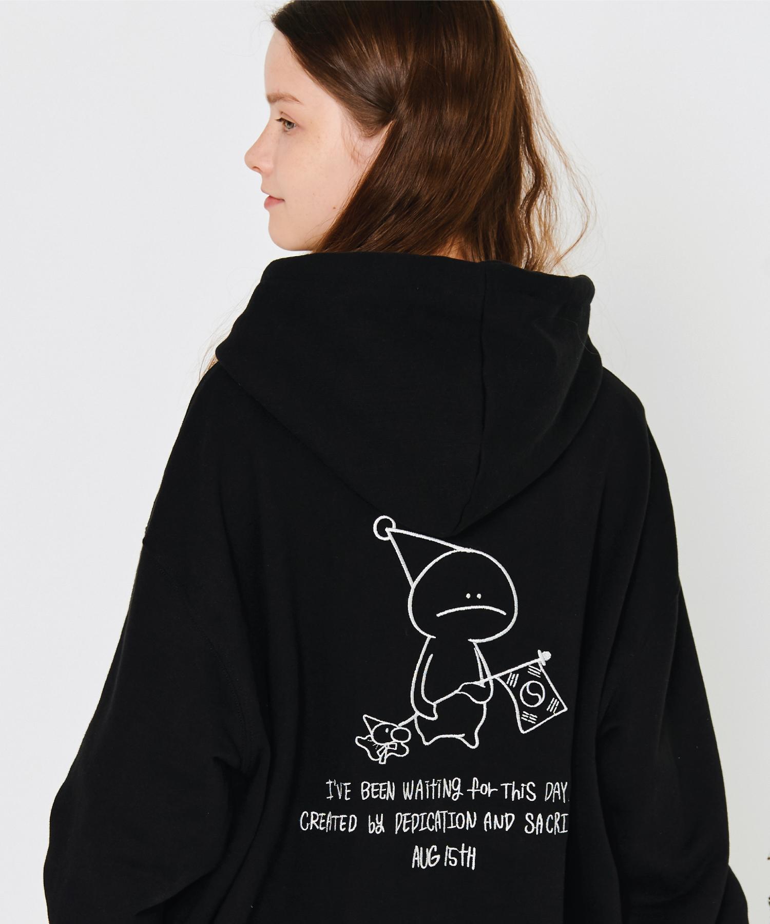Compagno [Liberation Day Commemoration] August 15Th Hoooly Hoodie Black/L