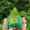 Pyramid Amethyst Peridot Meditation Tool Healing Crystal Energy Saving Quartz Home Decoration Crafts