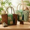 Bamboo Zongzi Packaging Box Chinese Style Gift Packaging Handbag Shopping Bag  Wedding Gift
