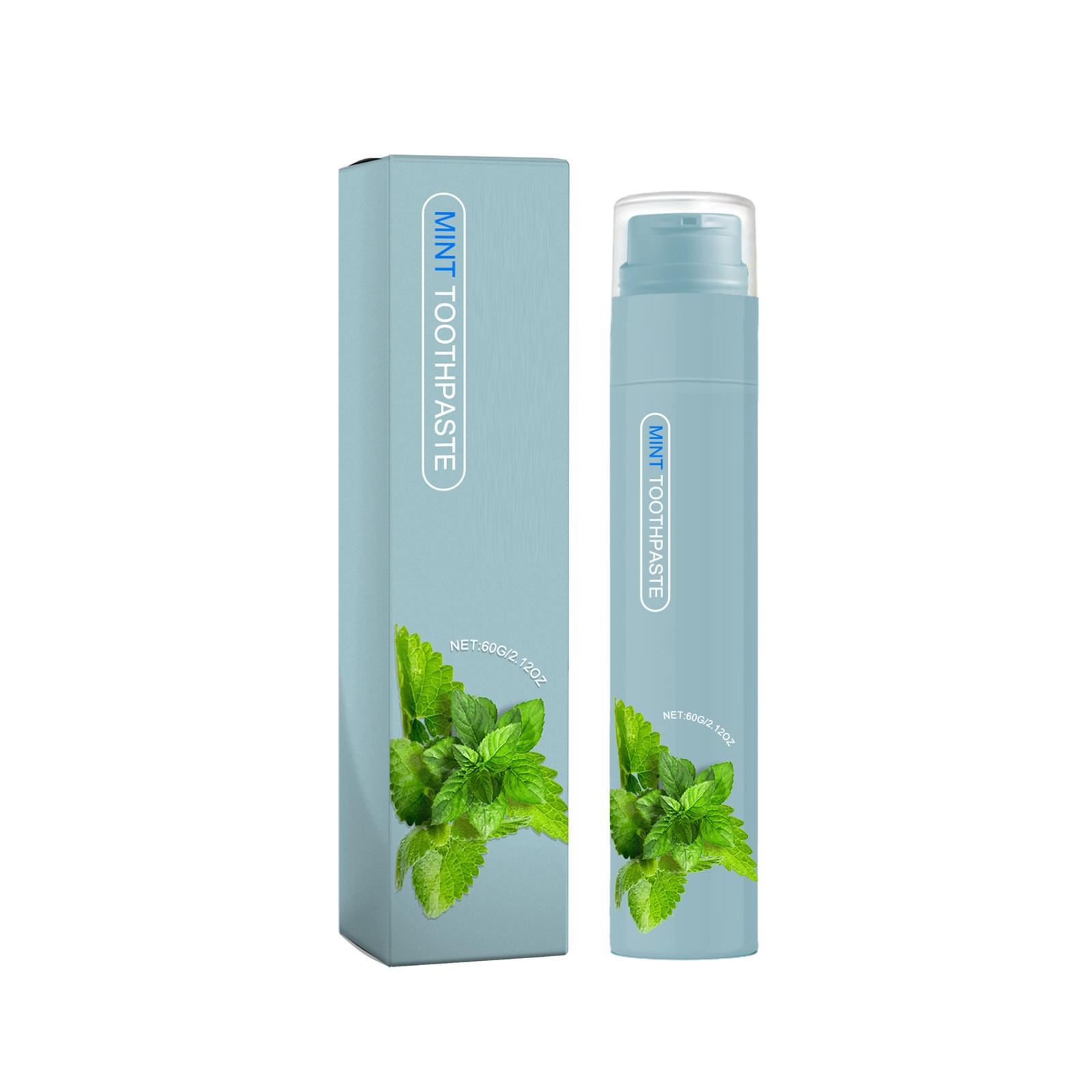 

Фруктовая отбеливающая зубная паста, улучшение проблем, чистота полости рта, более белые зубы и свежее дыхание, рекомендуется для ухода за полостью рта взрослых и детей One Size синий