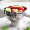 Creative Hammer Pattern Fruits Bowl Storage Tray Snacks and Nuts Bowl Hotel Restaurant Fruit Plates Home Kitchen Dessert Cutlery