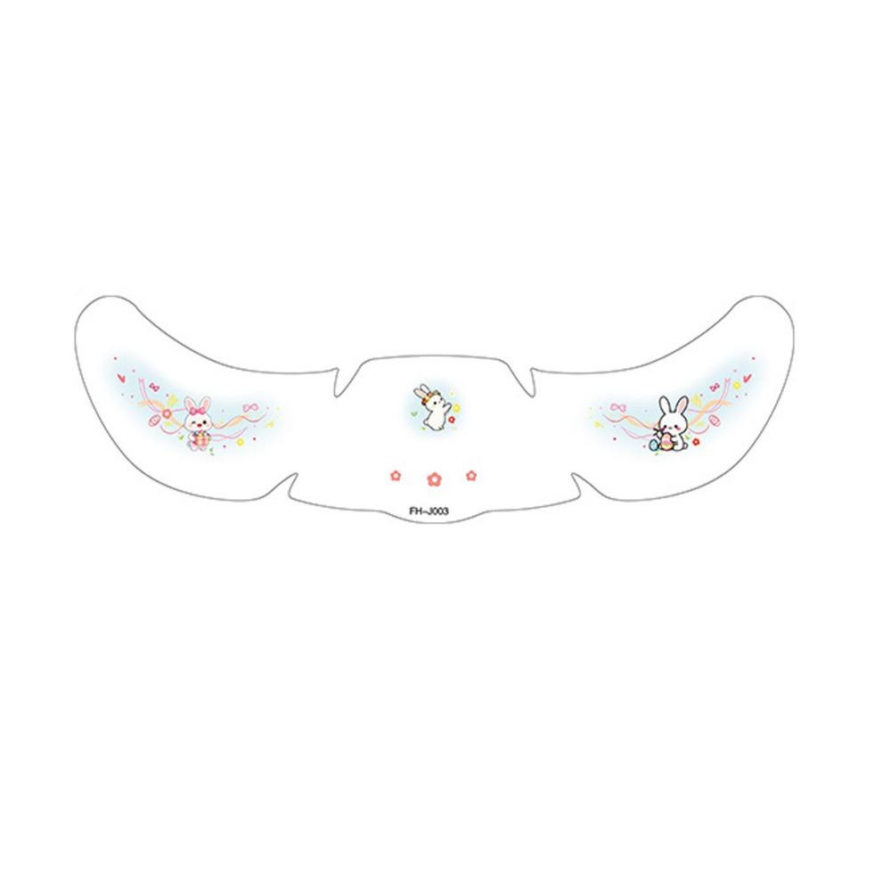 Long Lasting Easter Face Stickers Rabbit Freckle Tattoo Face Temporary Tattoo  Music Festival