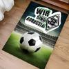 1 Stück Borussia Mönchengladbach Logo Teppich - Weich, Waschbar, Rutschfest für Innenbereich, Bürostühle, Wohnzimmer, Heimbüro, Dekorativer Teppich