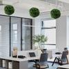 Focal Point Decor Garden Decoration Plastic Grass Balls Store Window Display