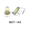 MiHaruTsu S25 LED Marker High 24V for Turn and Reverse Lights MHT-144 (Ba15s) 10-Piece Bulbs, White, Brightness, DC9-30V, Trucks, Signals, Cornering,