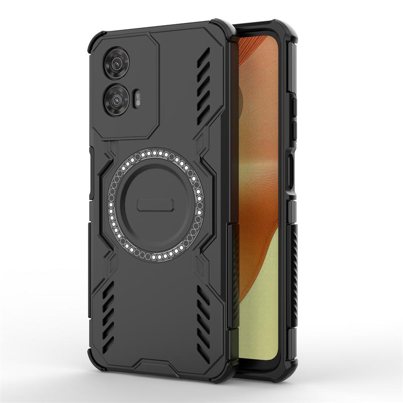 For Motorola Moto G34 Case Moto G34 Cover Heat Dissipation Magnetic Wireless Charging Protective Phone Cases On Moto G34 Funda