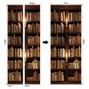 Creative Suspension Bridge Door Decoration Living Room Waterproof Self-Adhesive 3D Door Sticker Refurbished Wall Sticker Home