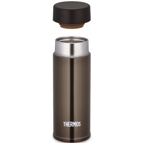 [Small Capacity Model] Thermos Water Bottle Vacuum Insulated Pocket Mug 120ml Brown JOJ-120 BW