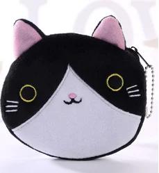 Women's Cute Coin Wallet Cartoon Soft Plush Small Coin Purse Bag for Women Penguin Animal Zippper Coin Money Card Purses Cases