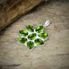 Peridot Gemstone Handmade 925 Sterling Silver Jewelry Pendant 1.97" M-93