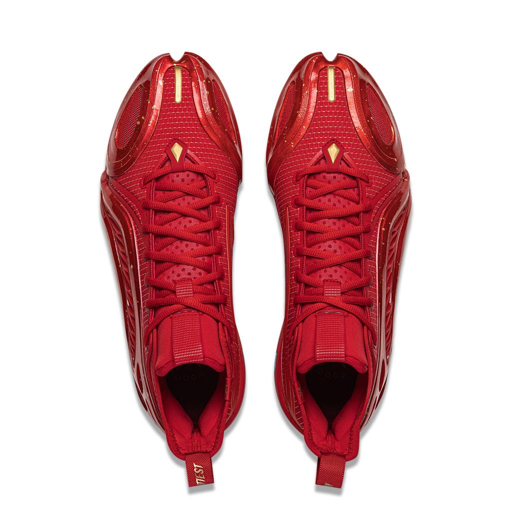 Li Ning BadFive Air 1 Super Cushioning Slip Resistant Abrasion Resistant Breathable Rebound Grip Mid Top ABFV037-12