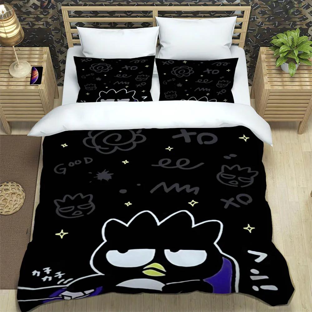 Cartoon BadBadtz-maru Bedding Sets pillowcase Children duvet cover comforter set bedding set luxury Birthday Gift