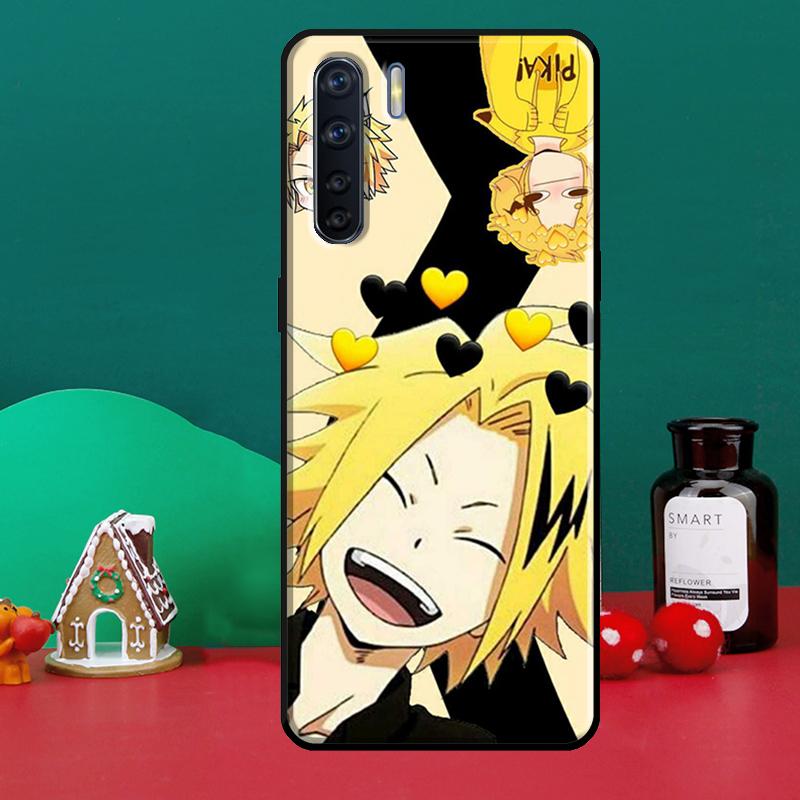 Denki Kaminari My Boku No Hero Academia Husă Pentru OPPO A5 A9 A31 A53 2020 A53S A1K A3S A5S A15 A52 A72 A83 A91 A54 A74 A94 Coque