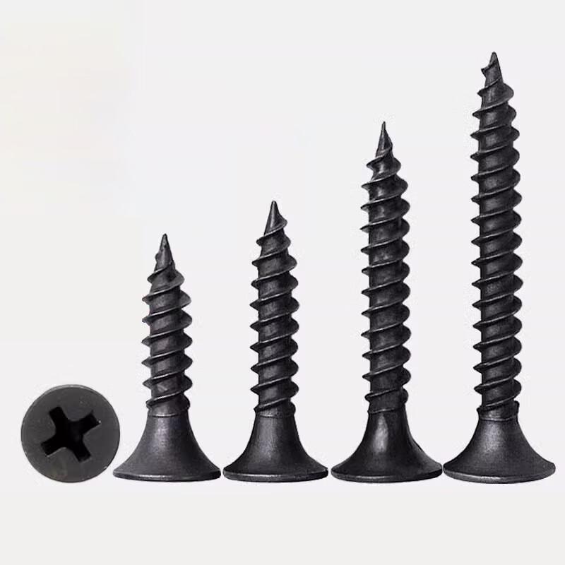 Sensen Высокопрочные Черные Саморезы для Гипсокартона M3.5x20