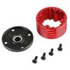 Caixa de Diferencial de Alumínio Para Losi 5t, kmx2, rovan, slt Peças RC,vermelho