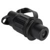 Trailer Adapter Black Trailer Plug Plastic 3 Pin Wiring Connector Trailer Socket Trailer Wiring