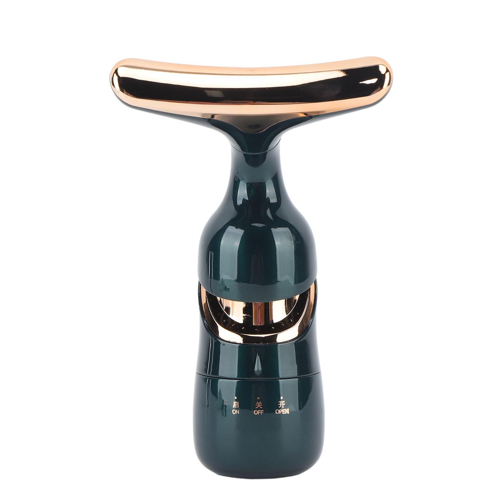 

3 в 1 Массажер для лица Вибрационное устройство для удаления морщин Омоложение кожи Укрепляющий массажер для лица