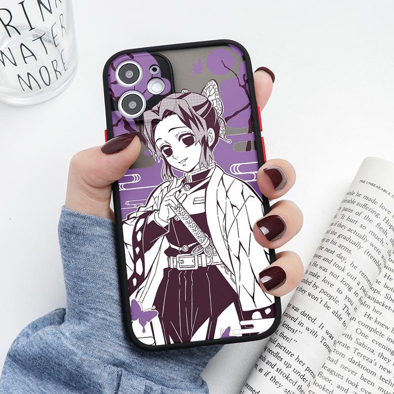 

Чехол Kimetsu No Yaiba Anime для iPhone 14 13 12 Mini 11 Pro X XR XS Max 7 8 6 6S Plus SE 2020 2022, мягкий прозрачный чехол на заднюю панель 14pm