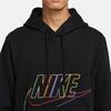 Nike Letter Logo American Vintage Embroidered Hooded Pullover Sweatshirt Fleece Warm Casual Cuffed Knit Sports Long Pants Set DX0542-010+DX0796-010