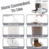 Gravity Pet Feeder and Water Dispenser Set Automatic Dog Feeder and Dog Water Dispenser for Dogs Cats Pets Animals Large Capaci