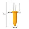 10pcs Fork Corn Skewer Stainless Steel Corn Holders Corn On The Cob Skewers Fruit Forks Outdoor Camping Cooking Barbecue Tool