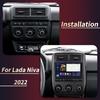 Icreative Android Car Radio For Lada Niva 2022+ Multimedia Video Player Navigation WIFI GPS Carplay DSP RDS 2din 4+64GB